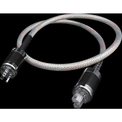 Audiophile Nordost Valhalla Top-rated 7N copper AC power cable Carbon fiber plug amplifier CD player power cable
