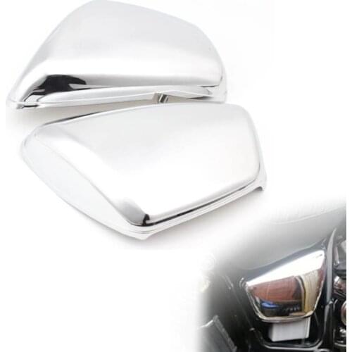Chrome Motorcycle Battery Side Fairing Cover For Yamaha XV 700 750 1000 1100 Virago 1984-up Protector Cover Accessories