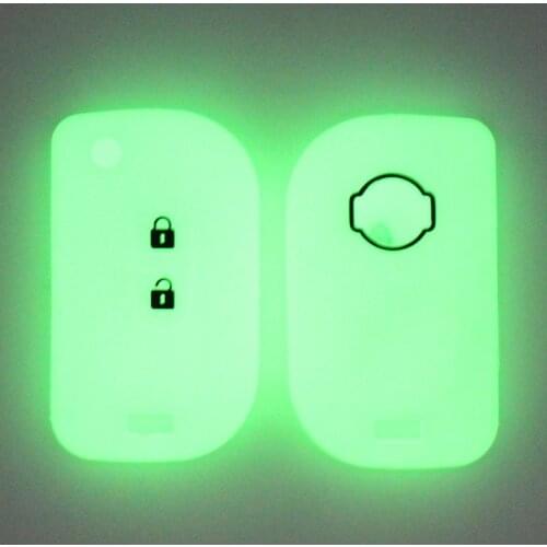 KAPU Wholesale Silicone Key Case for Nissan Qashqai primera Micra Navara Almera Note Sunny Modified Foling Car Key Cover 1PC