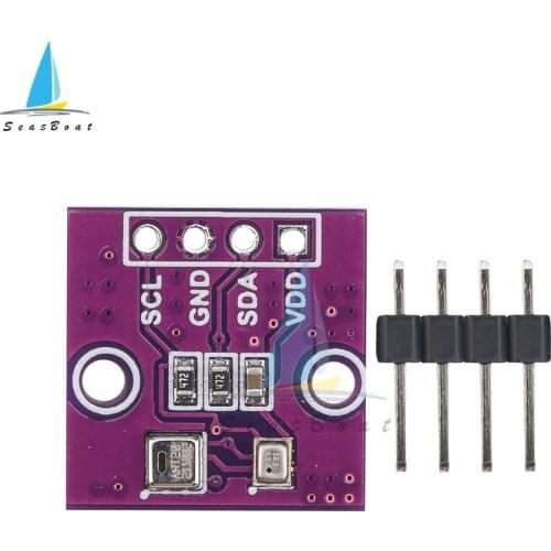 DC 2.0-5V I2C Interface AHT20+BPM280 Digital Temperature Humidity Sensor High Precision Atmospheric Pressure Sensor For Arduino