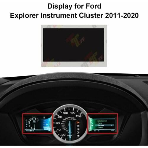 Dashboard LCD Color Display for Ford Explorer / Fusion Mondeo Instrument at Left or Right