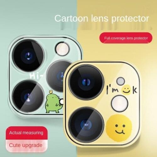 For IP11Pro Lens Circle Cartoon 11promax Camera Protective Film Anti-scratch Sticker Camera Film