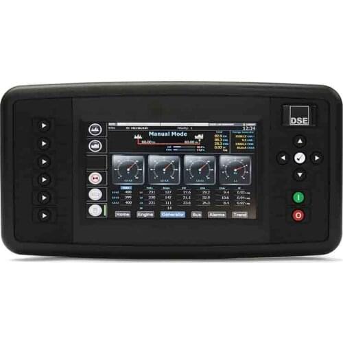 DSE8003 a full colour 7” graphical remote overview display Diesel generator set controller