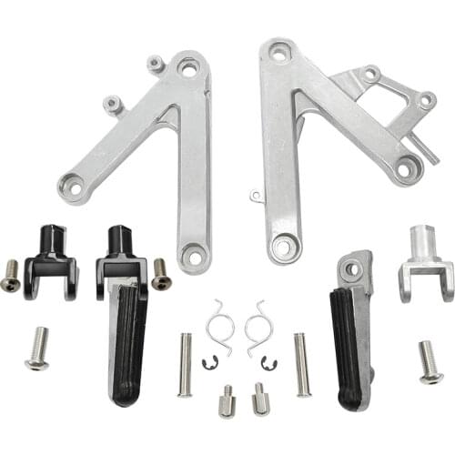 Front Pedals Footrests Footpegs Bracket Set For Honda CBR 250 MC 22 1990-1997