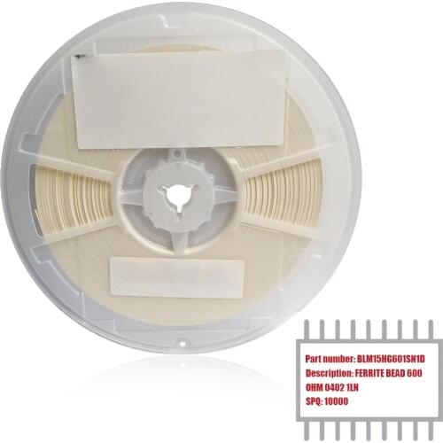 My Group Asia 10000PCS BLM15HG601SN1D GHz Noise Suppression Signal Line Filters 600 OHM 0402 1LN Ferrite Beads Chips in Stock