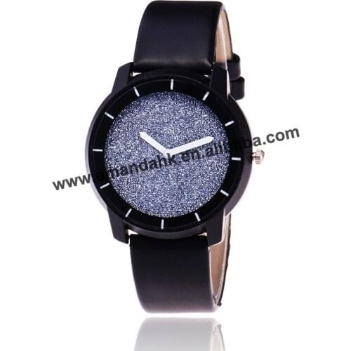 No Logo Fashion Black Pattern Quartz Wristwatches Gift Jewelry Watch Women Dress Alloy Watches TOP Brand Luxury sb18090607