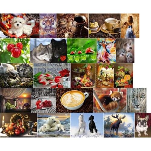 A16453 Polar bear cross stitch kit people 18ct 14ct 11ct count print canvas stitches embroidery DIY handmade needlework