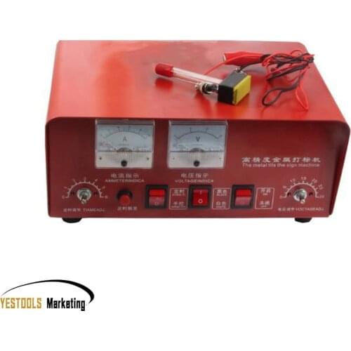 Small Electrochemical Corrosion High Precision Metal Stainless Steel Marking Machine Etching Code Machine HNW-300