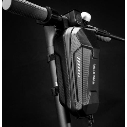 Scooter Front Bag Folding Bicycle EVA Hard Shell Handlebar Pack High Quality Scooter Grip Handle Bag For M365