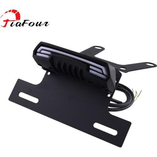 Fit CRF250M Fender Eliminator Registration License Plate Holder For CRF 250L CRF250 RALLY Tail Light Turn signal Blinker Lamp