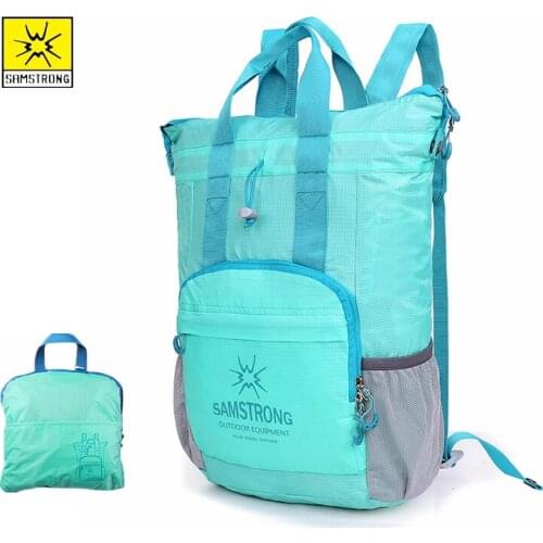 25L Unisex Sports Outdoor Ultralight Skin Folding Foldable Trekking Hiking Backpack Rucksack Spring Summer Camping Travel Bag