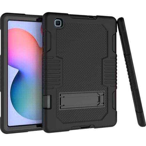 Tablet Case Cover Silicone For Samsung Galaxy Tab Tab S6 Lite10.4 2020 SH-P610 P615 Kickstand Dual Armor Back Cover Cas