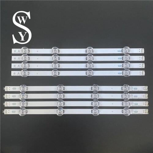 8 pieces led lighting strip for 42GB6310 42LB6500 42LB5500 42LB550V 42LB561V 42LB570V 42LB580V 42LB585V 42LB5800 42LB580N 42LB57