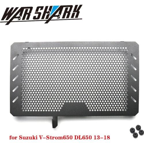 Motorcycle Radiator Protective Grill Cover Guards Cooler Grille Cover Protecter FOR SUZUKI V-STROM VSTROM DL650 DL 650 2013-2018