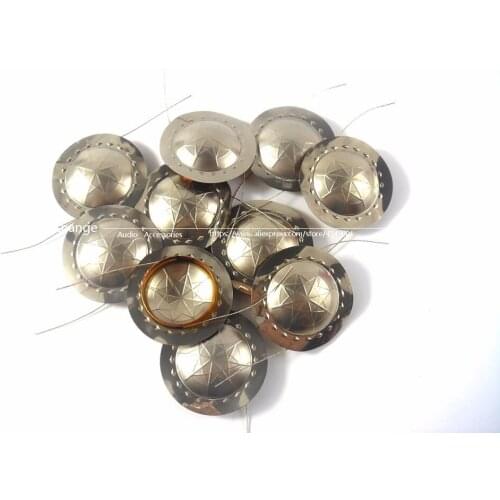 10pcs/lot 8 ohm Titanium dome Diaphragm Tweeters voice coil 25.5 mm ( 25.4mm )1inch