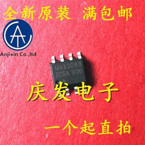 10 PCS real new and orginal real stock MAX3088ECSA MAX3088 SOP8 transceiver voltage monitor