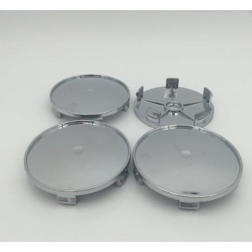 4pcs 68mm Car Wheel Center Hub Cap Badge Emblem wheel Decal no logo for For Paste Wheel Center Sticker