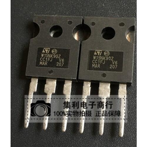 5pcs/lot W15NK90Z STW15NK90Z TO-247