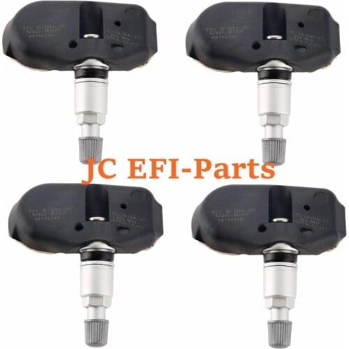 52933-1F000 SET 4 Tire Pressure Monitor Sensor For 2006-2009 HYUNDAI SONATA SONATA TUCSON TIBURON KIA SPORTAGE