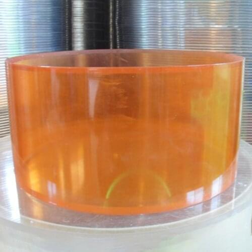 8mm thickness 24X16inch acrylic drum body drum shells undrilled (no holes) with 45 degree bearing edge