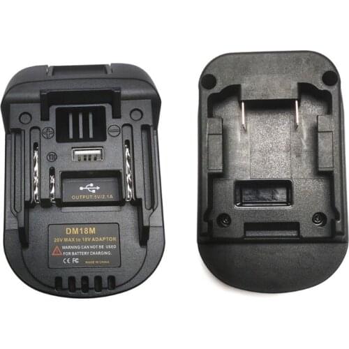 DM8M 20V to 18V Battery Conversion Li-Ion Charger Tool Adapter Compatible with Bl1830 Bl1850 Battery Holder