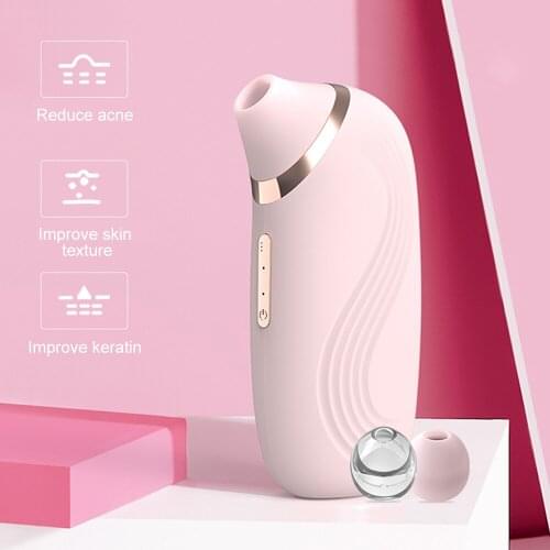 Blackhead Remover Pore Vacuum Cleaner Upgraded Blackhead Vacuum Rechargeable Face Vacuum Comedone Extractor Tool for Blackhead