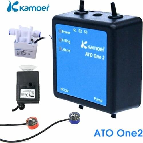 Kamoer Aquarium Triple Sensor ATO Complete Solution Optical Sensing Auto Top Off Auto Water Filler W/ Anti-Overflow Sensor S3