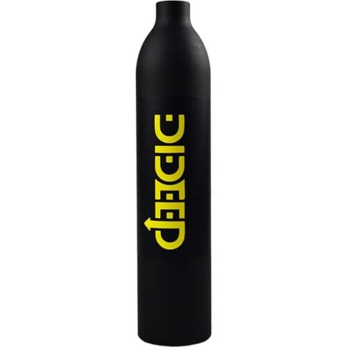 DIDEEP 0.5L Scuba Diving Cylinder Mini Oxygen Tank Dive Respirator Air Tank for Snorkeling Breath Bucear Diving Equipment