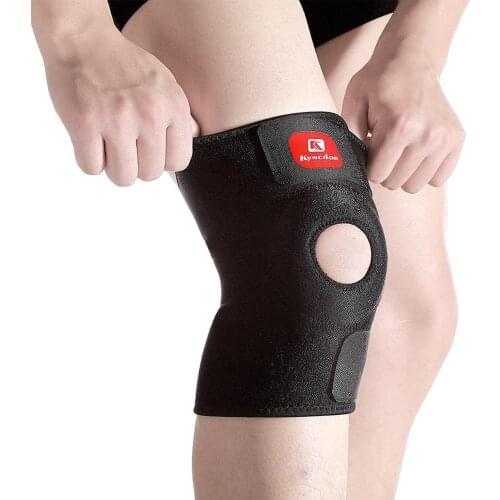 Knee Compression Sleeve - Knee Braces for Knee Pain, Knee Sleeve with Side Stabilizers - Knee Brace for Working Out, Arthritis