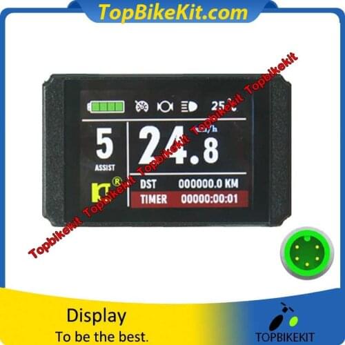 KT LCD8H Meter display with Julei 5pins waterproof connector for ebike KT display meter KT-LCD8H meter ebike parts