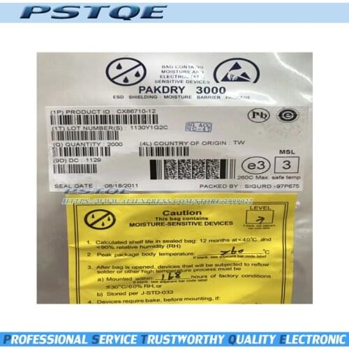 Non-counterfeit.New Original 5PCS QFN-64 CX86710-12 CX86710 QFN64 IC In Stock