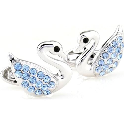 Wholesale Elegant Crystal Series Male Nail Sleeve 181276 Factory Supply Cuff Links