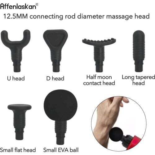 Fascia Gun Muscle Relaxation Massage Gun Accessories Skin-friendly Silicone Massage Head Shoulder Neck Massage Head Accessories