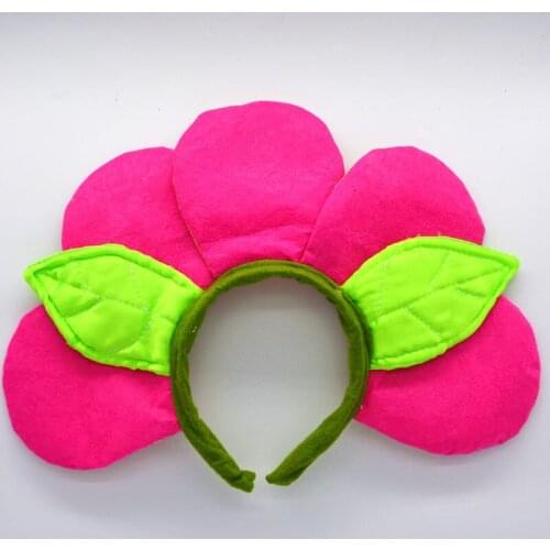 Adult Children Flower Headband Petal Head Wear Children Party Favor Decorations wedding birthday