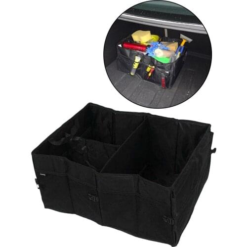Durable Car Boot Organiser Folding Tidy Storage Bag Trunk for Auto Luggage