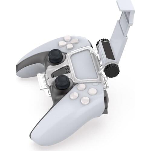 Phone Clamp Handle Adjustable Phone Holder for Sony PS5 Console Game Controller Accessories