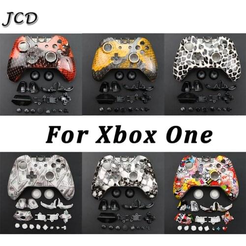 JCD Full Housing Shell Case Replacement With Full set Buttons Kit Accessories For Xbox one Wireless Controller