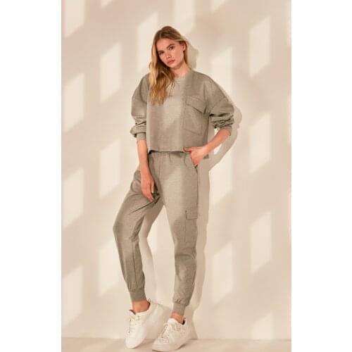 Trendyol Cargo Pockets Knit Sweatpants TWOAW21EA0046