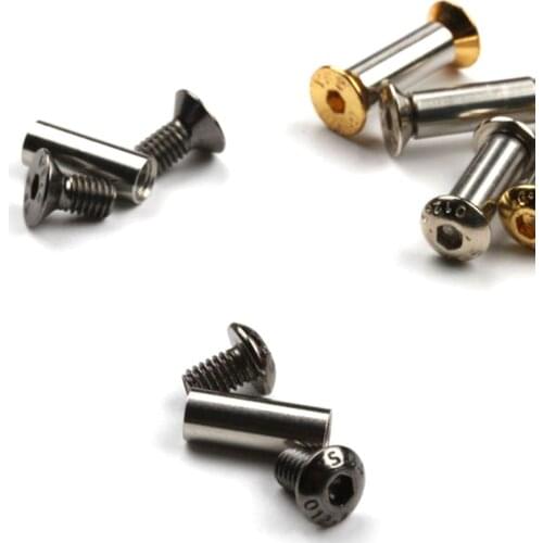 High Quality 2pcs Knives Screw Rivet Tools For DIY tools material Knife Handle Plate Fastening Processing Screw