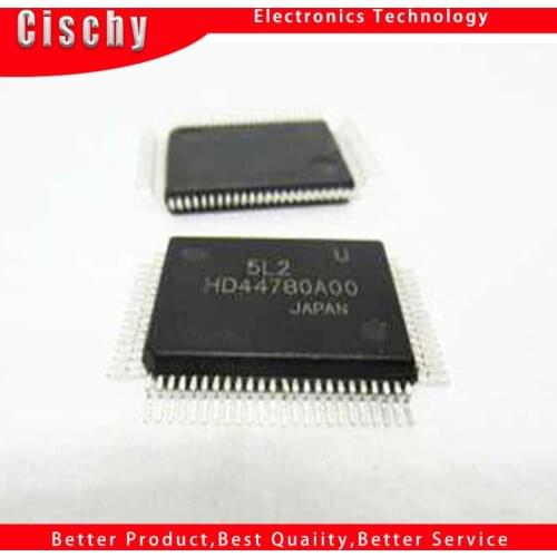 1PCS HD44780A00 HD44780A HD44780 QFP80 QFP-80