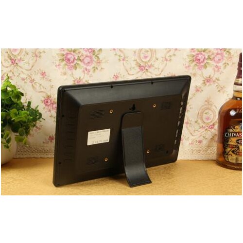 5 PCS per lot high quality 12 inch sreen Digital Photo Frame Elevator Wall Hanging Electronic Album HD Photo Video Player MP3