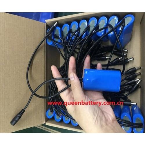 7.2v 7.4v 2s1p 18650bd 18650mh1 bd mh1 battery pack 3200mAh with pcb with dc 5.5x2.1