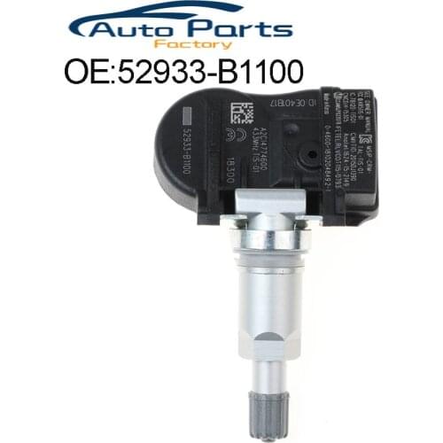52933-B1100 52933B1100 New Tire Pressure Sensor For Hyundai Santa Fe Equus Genesis Accent 433MHZ