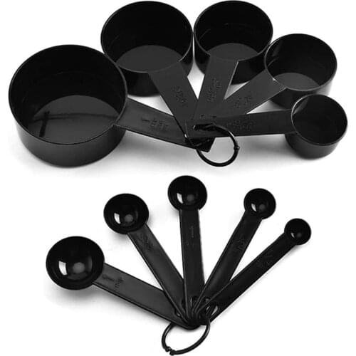 5/10Pcs Measuring Spoons Kitchen Teaspoon Coffee Sugar Scoop Cake Baking Flour Measuring Cups Kitchen Cooking Baking Tools