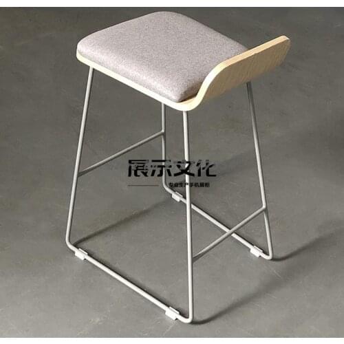 Mobile Phone Shop Stool Experience Shop Business Hall Dedicated High Stools Nordic Bar Stools Wrought Iron