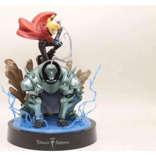 NEW FULLMETAL ALCHEMIST Edward Elric Anime Action Figure Hagane No Renkinjutsushi PVC Collection Model Dolls Toys for Gifts