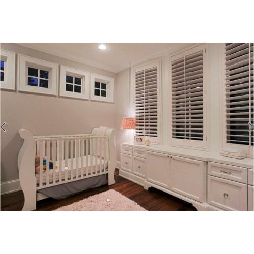 Window Blinds Interior Residential Plantation Shutters Bay Wooden Window Shutters
