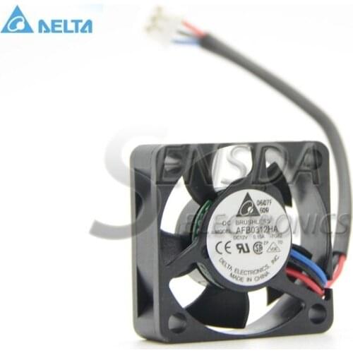 For delta AFB0312HA 3010 30mm 3cm 12V 0.15A 3Wire Silent Fan,Notebook Fan,CPU Cooler Fan, Cooling Fan