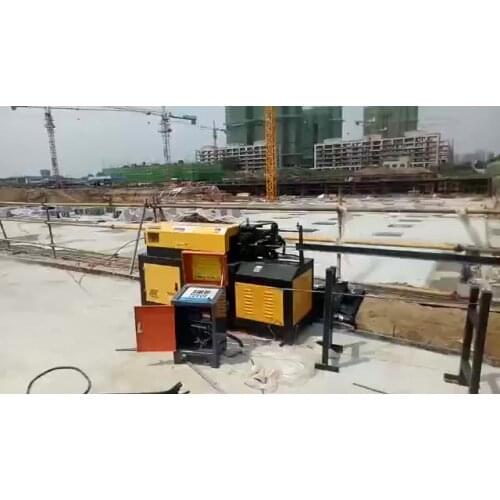 Straightening thread rolling machine rebar straightener stirrup cutting and bending machine