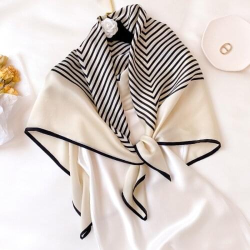 Brand 2020 Female Spring Scarves New Floral Design Long 100% Silk Scarf Shawl Autumn Winter Women Neck Hijab Pashmina Foulard